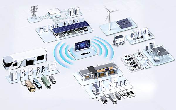 optical storage and charging solution